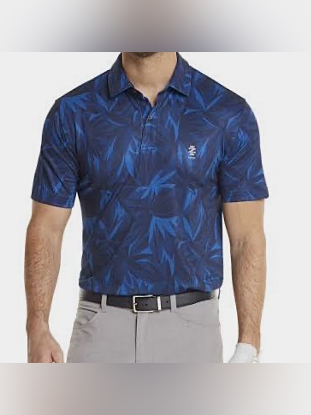 Izod Golf Palm Leaves Polo
